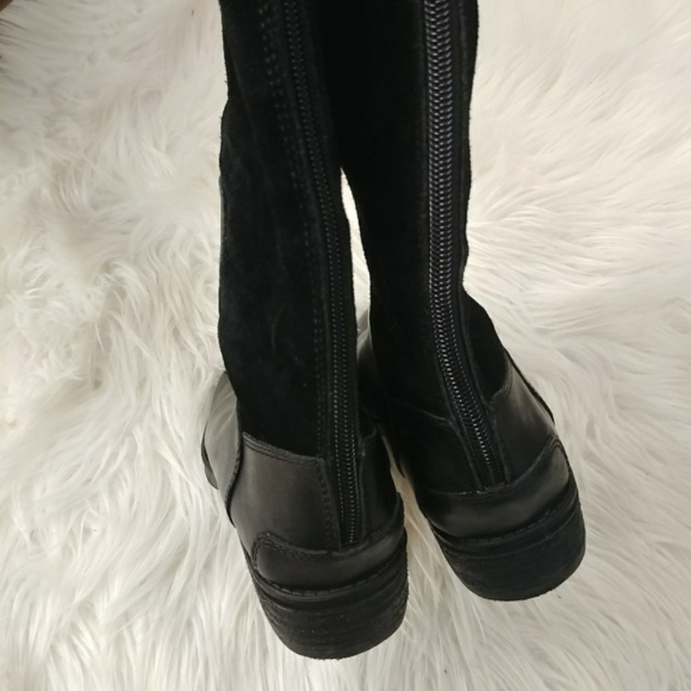 Sam Edelman Boots Pembrooke Leather Suede 5 - Picture 3 of 6